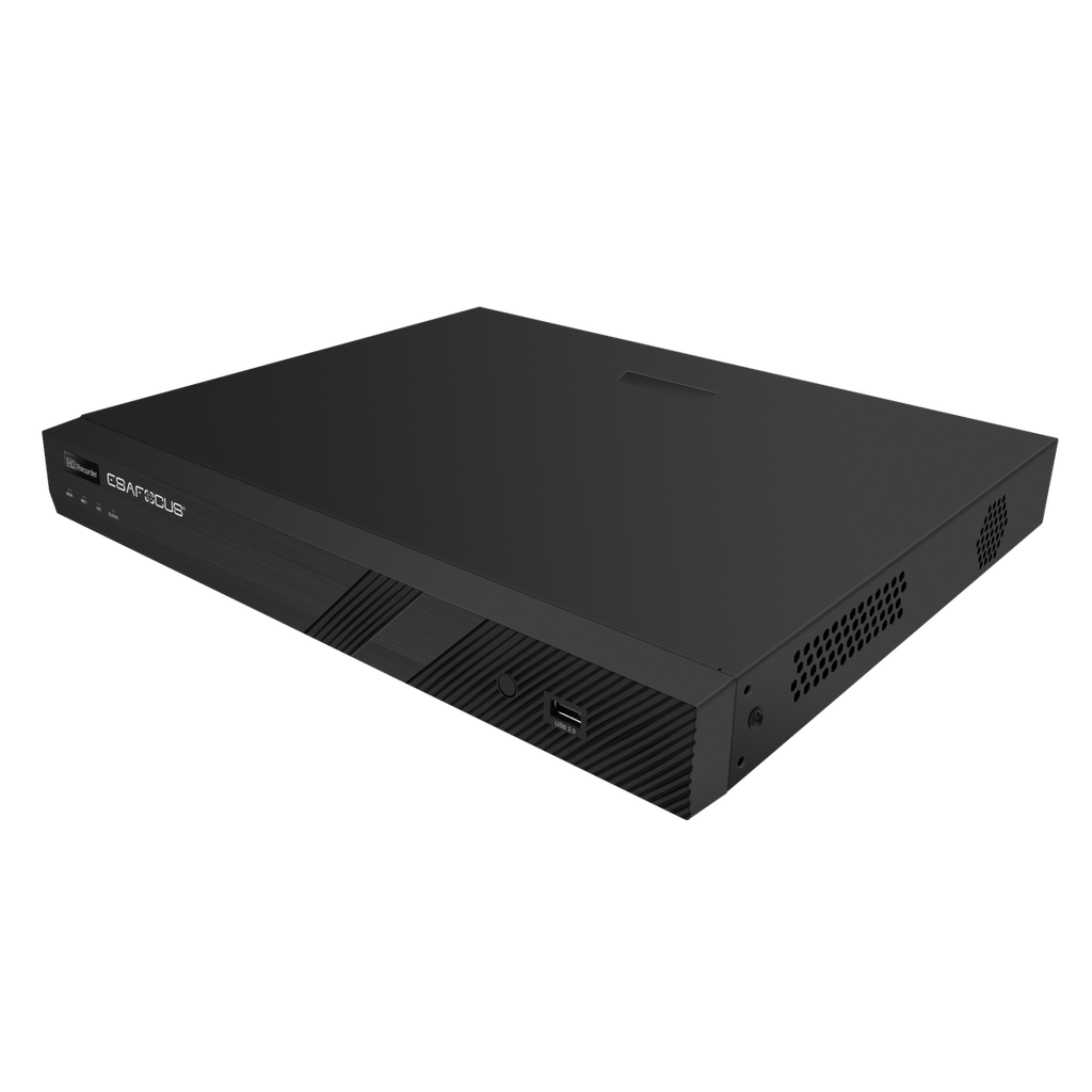 NVR 16 canali 160Mbps H265 2x4K – 2 SATA – Funzioni AI Advanced