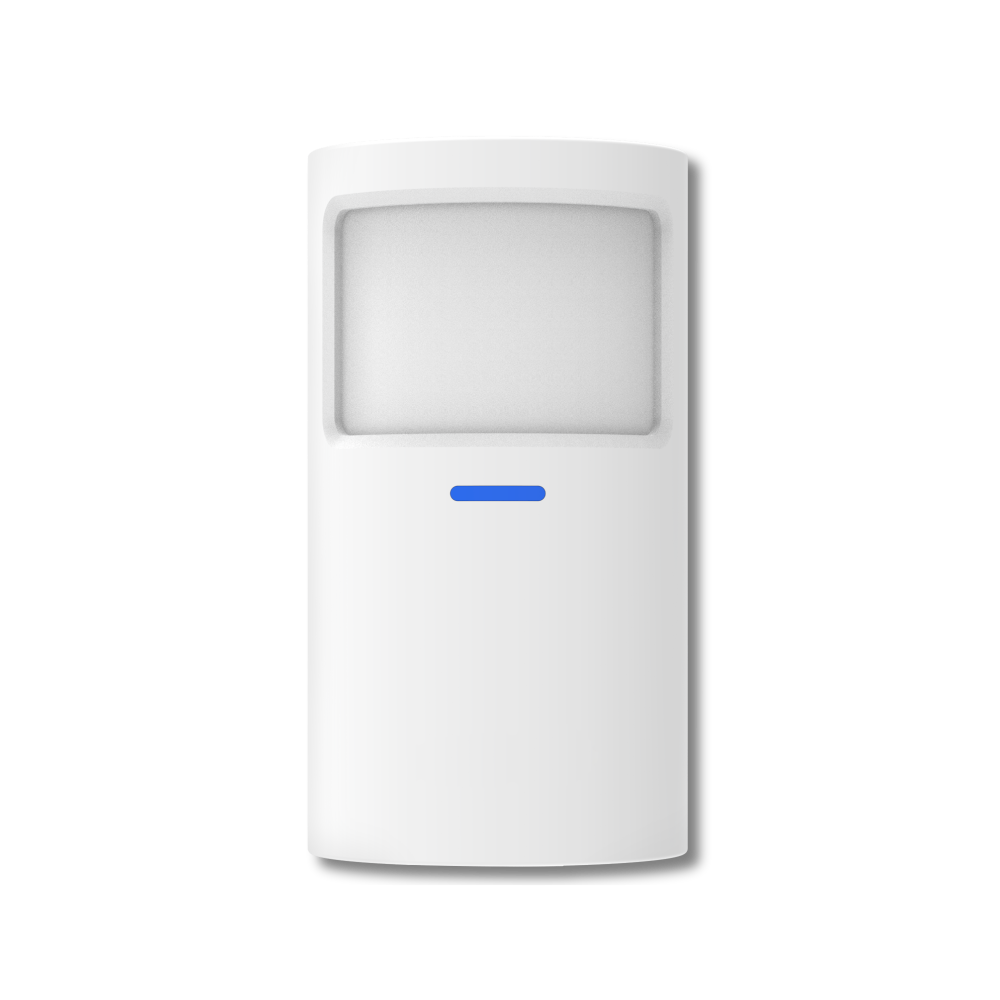 KIT allarme Wi-Fi, 4G, via radio 433 Mhz, eV1257 composto da: centrale 4G e WiFi con display 4.3", 1 rilevatore infrarossi, 1 contatto magnetico, 2 telecomandi