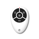 KIT allarme Wi-Fi, 4G, via radio 433 Mhz, eV1257 composto da: centrale 4G e WiFi con display 4.3", 1 rilevatore infrarossi, 1 contatto magnetico, 2 telecomandi