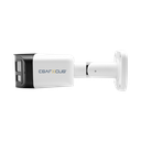 Telecamera IP Bullet 4MP - Sensore SONY - Panoramica 180° doppia ottica fissa 3.6mm - Microfono - Altoparlante - Slot Micro SD Card - Led IR Array Dual Light - Funzioni AI Basic [H]