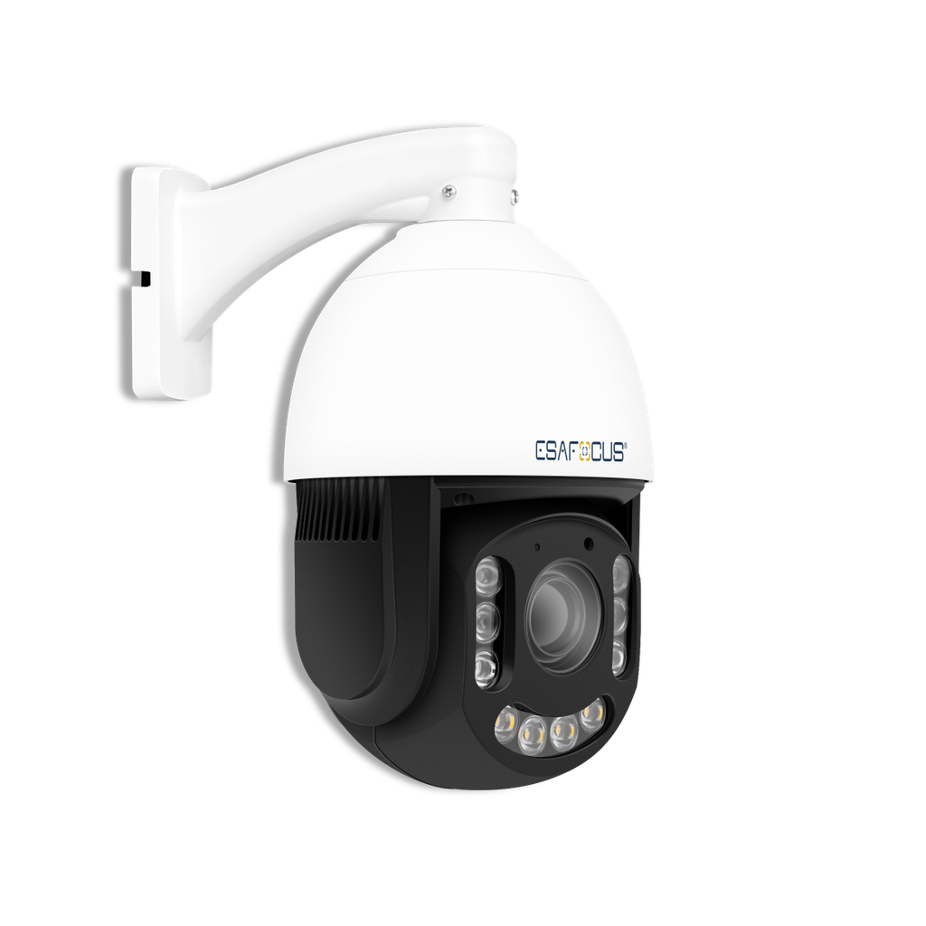 Telecamera IP Speed Dome 6MP - Sensore SONY - Zoom 20x (4,7-94mm) - Auto tracking - Microfono – Altoparlante - Slot Micro SD Card - Led IR Array - Dual Light - Funzioni AI Basic [H-V]