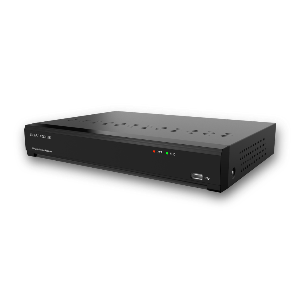 NVR 8 canali PoE 76Mbps - 8MP -1HD - Ingressi e uscita allarme - Funzioni AI Ultra