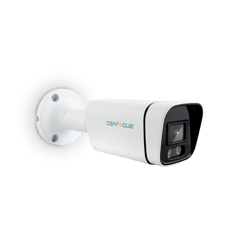 Telecamera IP Bullet 5MP - Sensore SONY - ottica fissa 3,6mm F1.6 - Microfono – Altoparlante - Slot Micro SD Card - Led IR Array – AI ENTRY