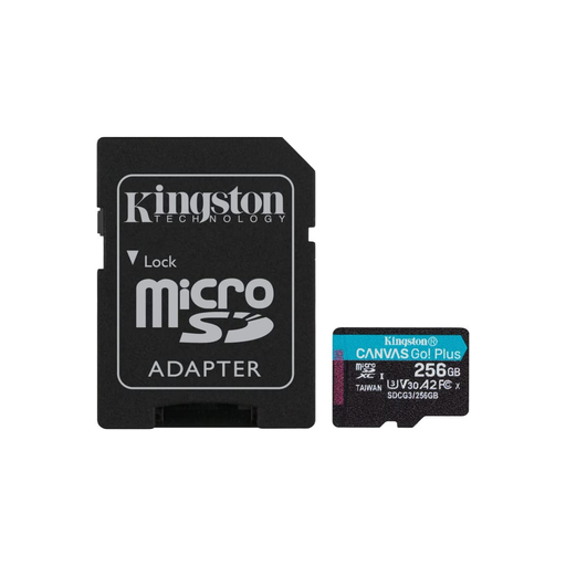 [SDCG3/256] Scheda di memoria microSD 256GB specifica per videosorveglianza SDXC 170R A2 U3 SDCG3 Kingston